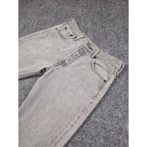 Levi's 501 Original Fit Jeans Mens 29x32 Gray Straight Leg Button Fly Denim